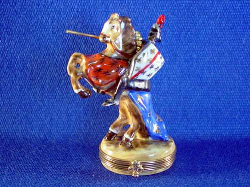 Chivalrous Knight on Horse
